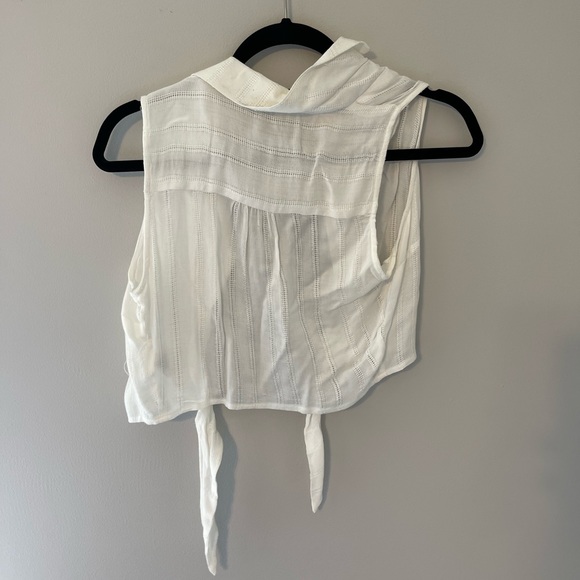 TOBI tie front crop top S - Picture 3 of 3